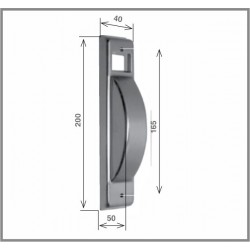 Placca per avvolgitore SR-8m